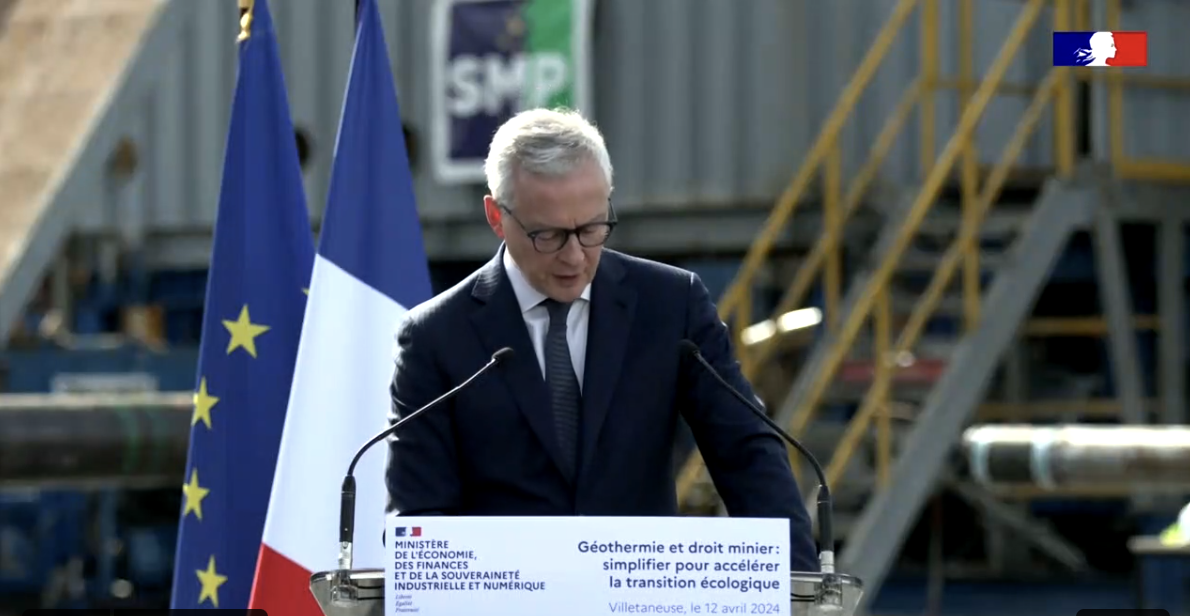 MI-F - Bruno Le Maire veut simplifier le droit minier pour une écologie « efficace » et met un coup de projecteur sur les minéraux industriels