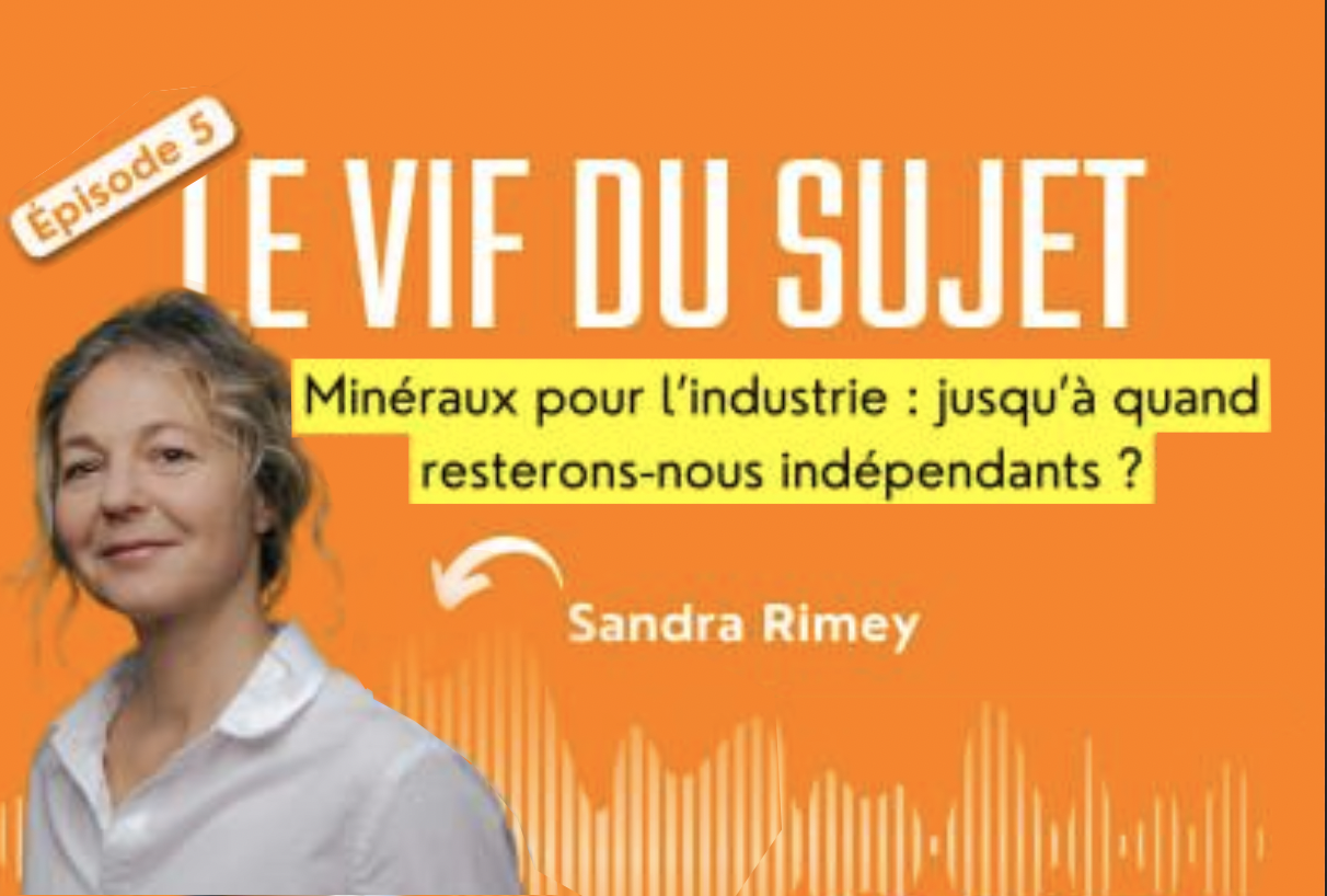 MI-F - Podcast de Sandra Rimey <br/>pour "Le vif du sujet"