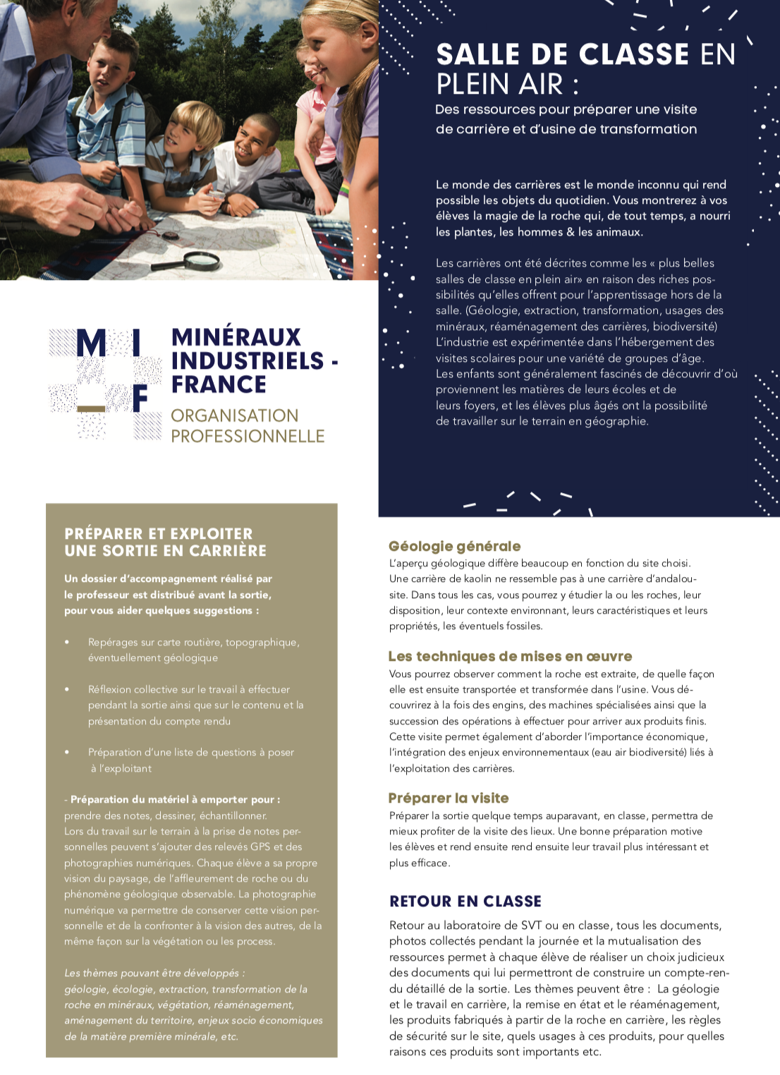 MI-F - Salle de classe en pleine air